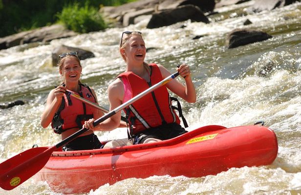 Easy Canoe Mission to the Sazava River from Prague Day Trip