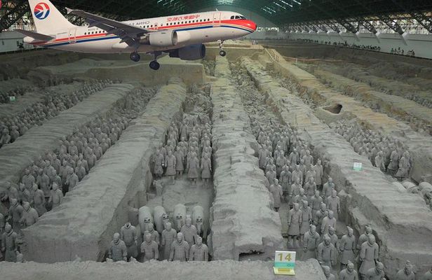 One Day Xian Terracotta Warriors Tour from Beijing Including Round Trip Airfares