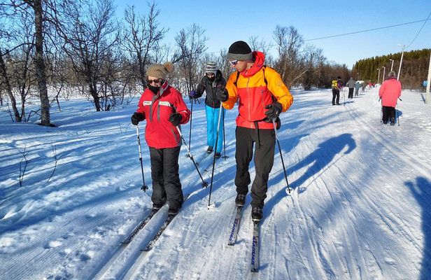 Cross-Country Ski Lesson for Beginners in Tromso