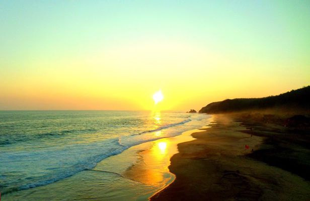 Beach and Sunset in Mazunte Magic Town and Punta Cometa