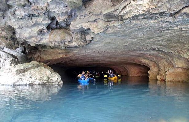 Cave Kayak tour for Belize Car Rental