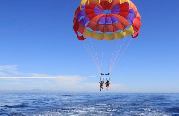 Parasailing adventure with round trip transfers included