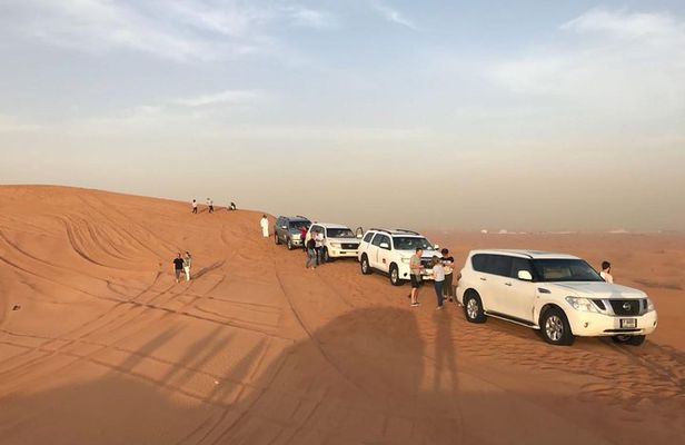 Dubai TRIO: City Tour- Desert Safari with BBQ- Dhow Cruise Dinner