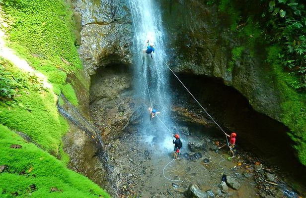 Pure Trek Canyoning & Hanging Bridges Combo in La Fortuna