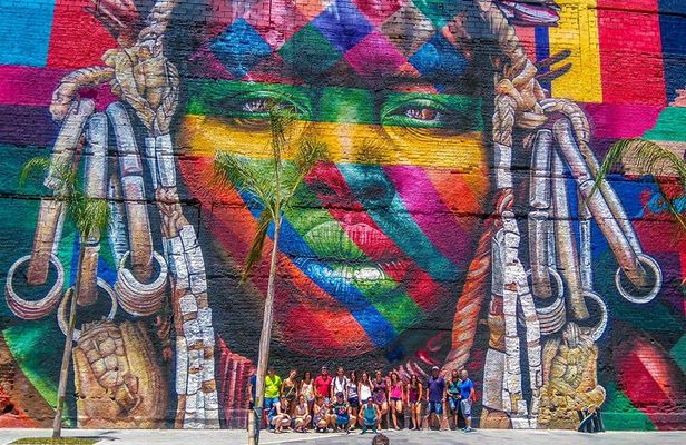 Along the Olympic Boulevard in Rio de Janeiro