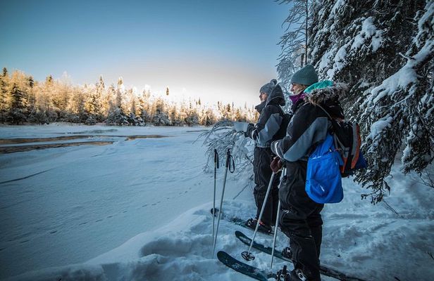 Backcountry skiing adventure
