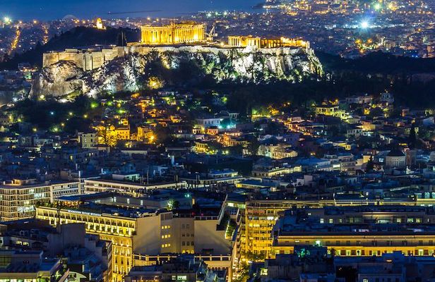 Athens by Night: 4-Hour Private Guided Tour