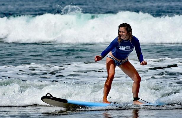 Private Surfing Lesson in Playa Grande for beginners and intermediates
