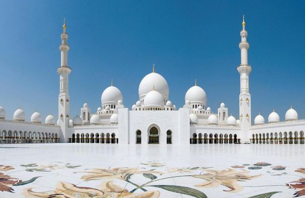 Full-Day Tour of Abu Dhabi from Dubai, Sheikh Zayed Grand Mosque