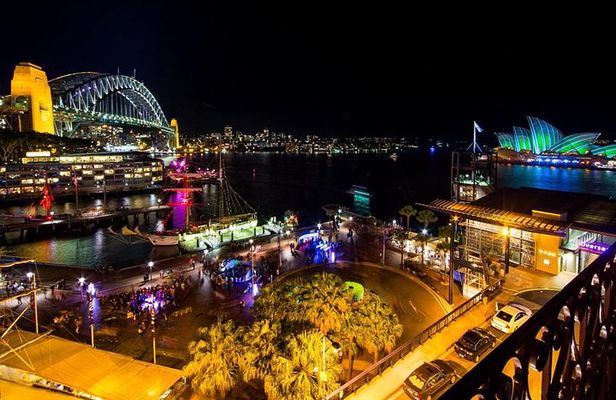 Vivid Tall Ships Dinner Cruise on Sydney Harbour