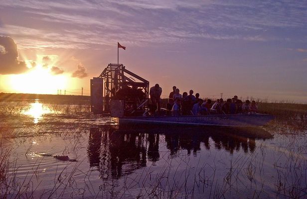 Florida Everglades Night Airboat Tour near Fort Lauderdale