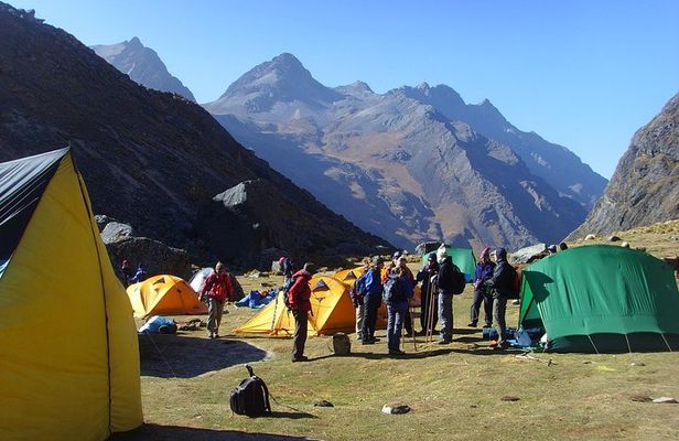 5 Day Trekking Salkantay Snow Peak Route to Machu Picchu from Cusco