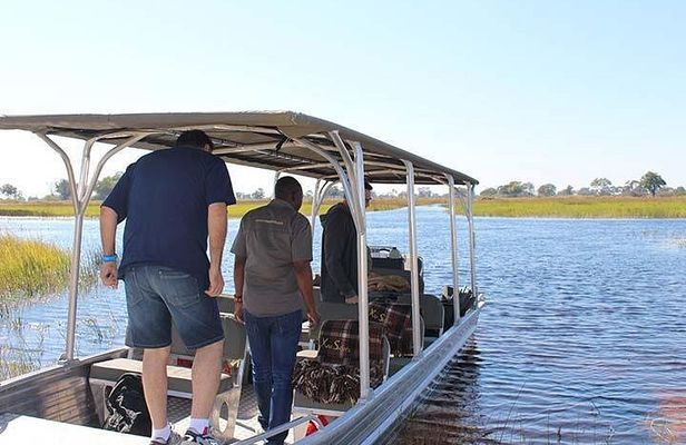 1-Day Okavango Delta Boat Safari from Maun
