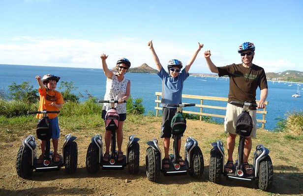 St Lucia Shore Excursion: Rodney Bay Village Segway Adventure