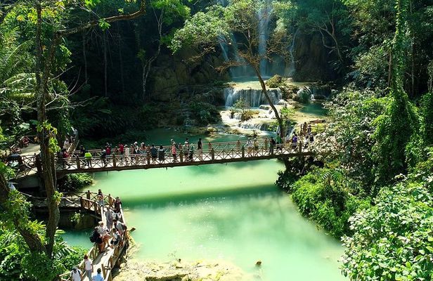 Luang Prabang World Heritage City Tour & Kuangsi Falls