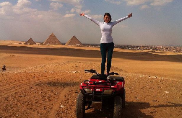 Quad Bike Tour around Giza Pyramids from Cairo