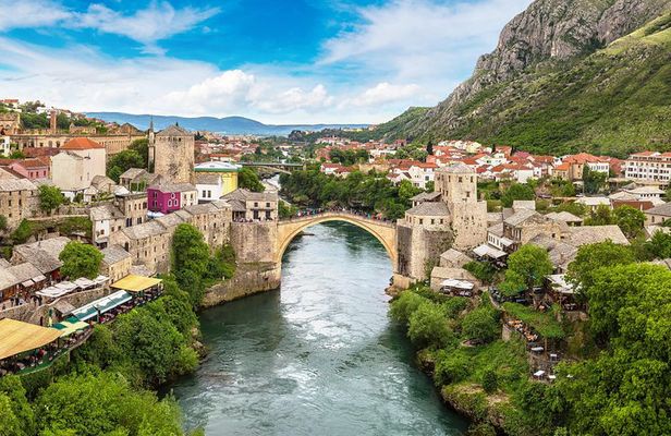 Private Tour from Dubrovnik: Kravice Waterfalls, Mostar and Pocitelj