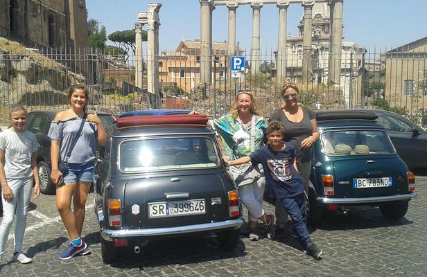  ArchaeoPark of Ancient Ostia in Mini Cooper Classic Cabrio