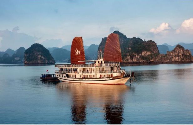 Halong Glory Legend 3 Days 2 Nights visit Titov cave depart from Hanoi