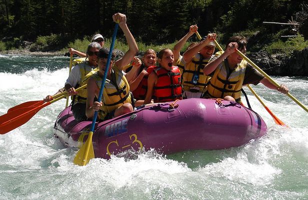 Whitewater Rafting Small Boat Adventure Snake River Jackson Hole