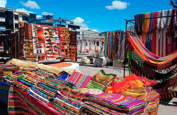 Otavalo Marketplace and Cotacachi Town from Quito