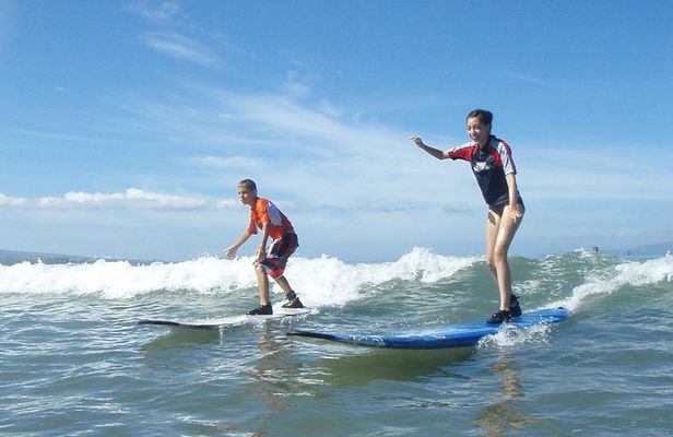 Group Surf Lesson: Two Hours of Beginners Instruction in Kihei