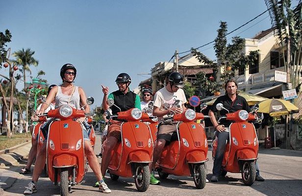 Half-day Electric Scooter Adventure And Art Workshop In Hoi An