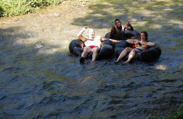 Tubing and Blue Hole Combo Tour from Falmouth