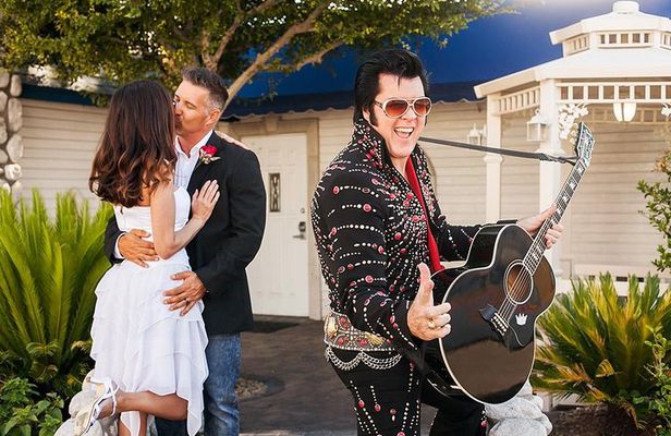 Elvis Themed Wedding or Vow Renewal at Graceland Wedding Chapel