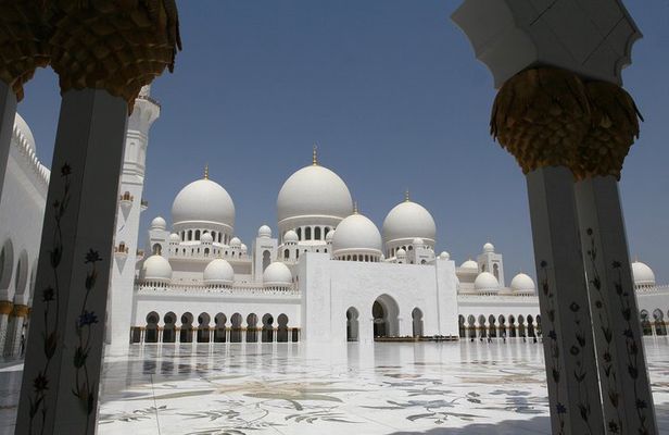 Sheikh Zayed Mosque and Falcon Hospital Tour in Abu Dhabi
