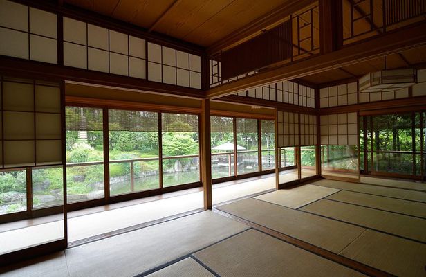 Private Tea Ceremony with Kimono in a Traditional Japanese Garden