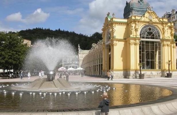 Czech Spas of Karlovy Vary and Marianske Lazne from Prague