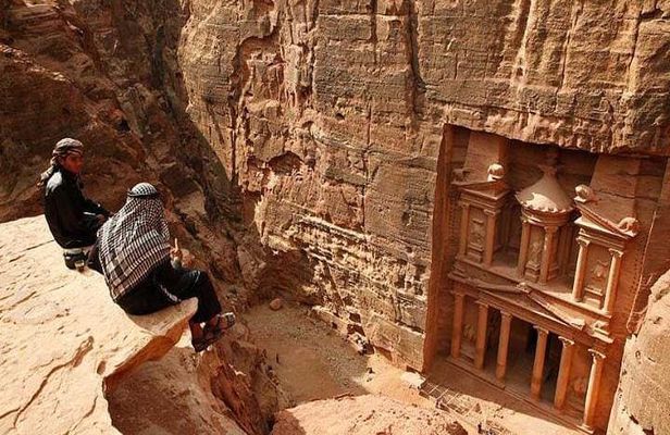 Private Back Trail Tour of Petra starting from the Monastery