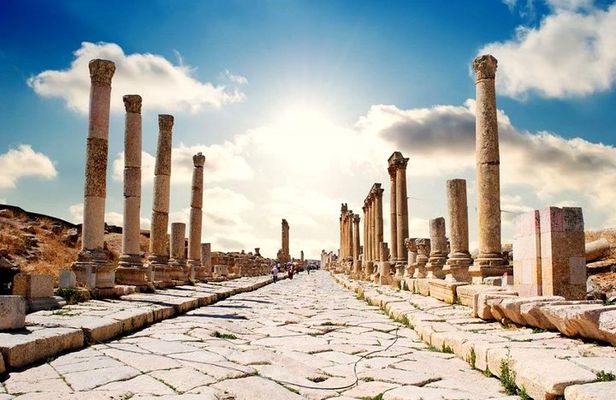 Day Tour to Jerash, Ajloun Castle and Dead Sea