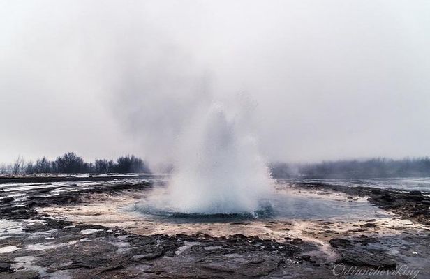 Private Golden circle and glacier super jeep tour from Reykjavik