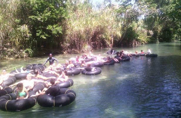 Dunn's River Falls and River Tubing Combo Tour from Ocho Rios & Runaway Bay. 