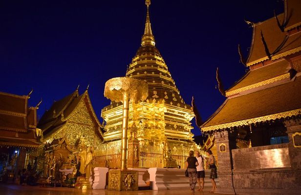 Half Day Umong Temple and Monk Chanting at Doi Suthep Temple ( Private tour)