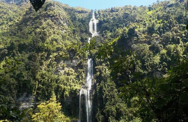 Private Tour to the Nature Waterfall of La Chorrera from Bogotá