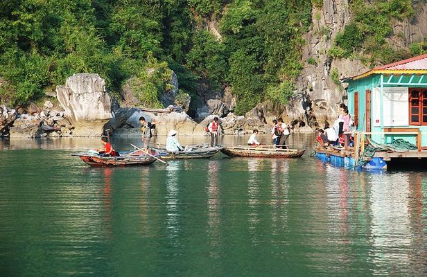 Halong Bay Day Cruise with Bamboo Boat Ride or Kayaking
