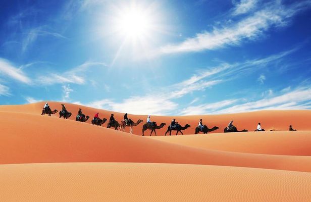 Merzouga Camel Trekking & Overnight Desert Camp