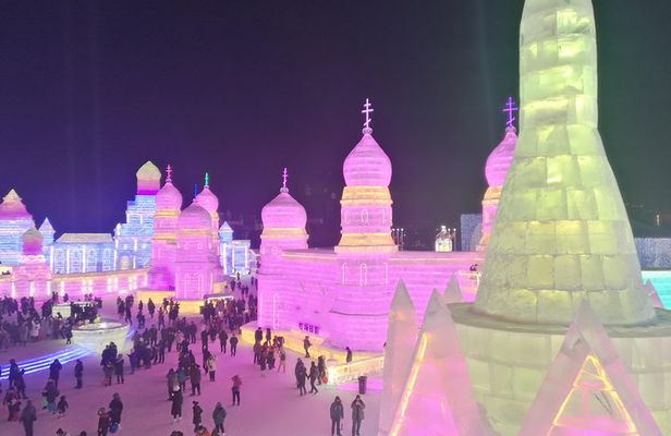 Full Day Private Tour to Harbin Ice and Snow Festival
