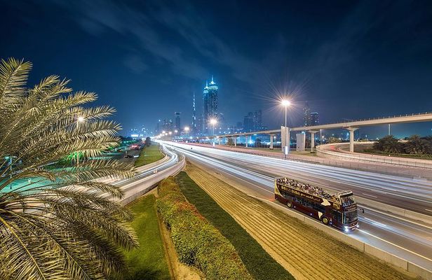 Big Bus Dubai Open Top Night Tour