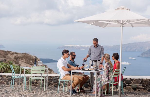 Santorini Wine Roads Tour with Wine Tastings Morning & Sunset