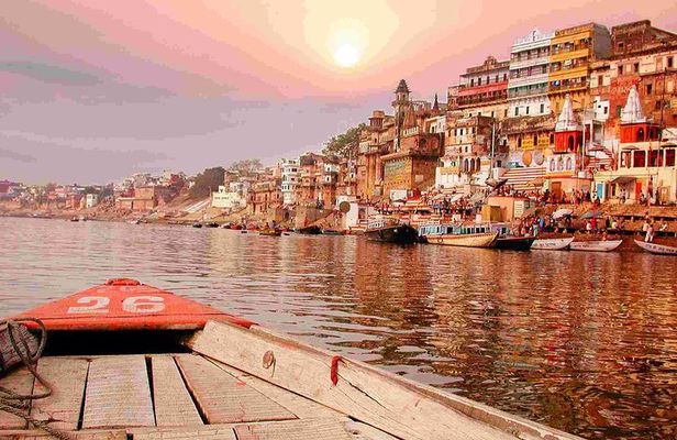 Private Full-Day Tour Ganga Aarti Ceremony from Varanasi