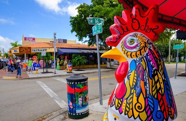 Miami City and Boat Tour Little Havana Included Plus FREE Bike Rental in SoBe