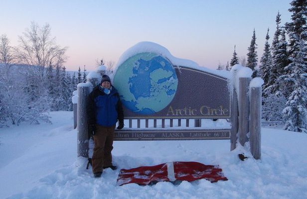 Arctic Circle Winter Drive Adventure