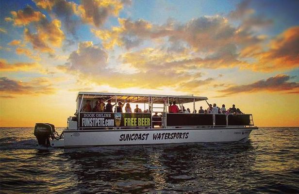 Sand Dollar Island Sunset and Brews Cruise St. Pete