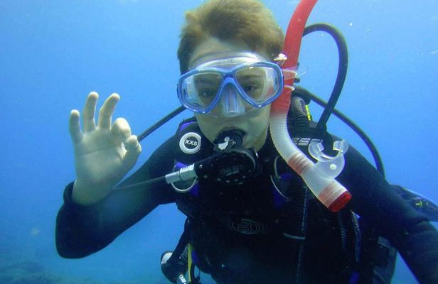 Diving for beginners by boat from Puerto Colon
