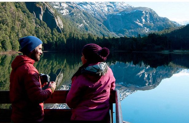 Boat navigation to Puerto Blest and Los Cantaros Falls from Bariloche
