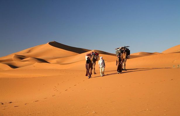 Erg Chegaga desert in Two days one night from Zagora